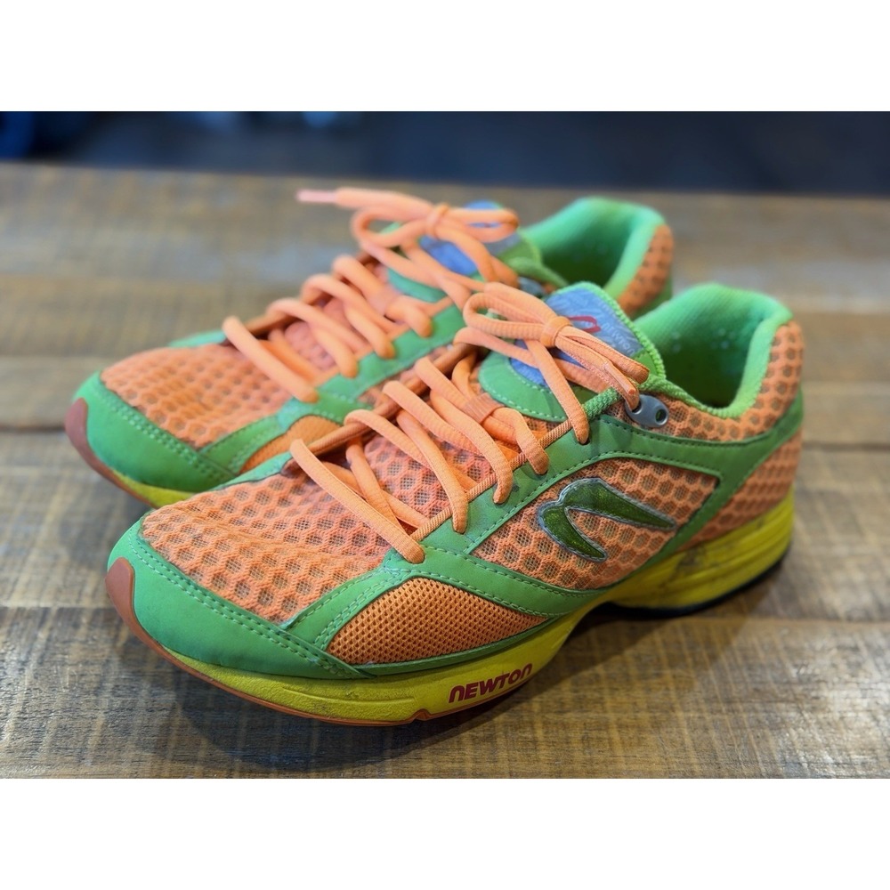 NEWTON Womens Motion Running‎ Shoes Multicolor W000412 Low Top Lace Up Mesh 9